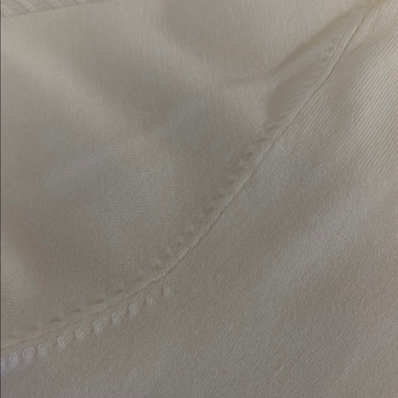 Zara Ivory Crew Neck Top - Picture 6 of 7